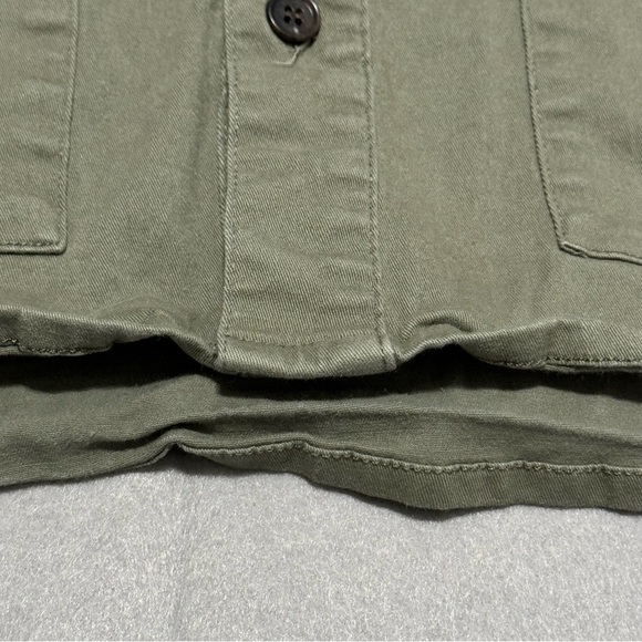 Les Deux Pascal Shirt Jacket Shacket - Lichen Green Men’s Size L Runs Small - Picture 4 of 9